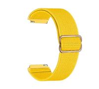 PIGLOLKINY Correa de nailon 20mm 22mm for Xiaomi Watch 5/S4 S3 S2, pulsera duradera transpirable for Redmi 5 Oneplus Lite-3(Yellow,For other 22mm)