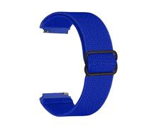 PIGLOLKINY Correa de nailon 20mm 22mm for Xiaomi Watch 5/S4 S3 S2, pulsera duradera transpirable for Redmi 5 Oneplus Lite-3(Royal blue,For other 22mm)