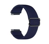 PIGLOLKINY Correa de nailon 20mm 22mm for Xiaomi Watch 5/S4 S3 S2, pulsera duradera transpirable for Redmi 5 Oneplus Lite-3(Midnight blue,For other 22mm)
