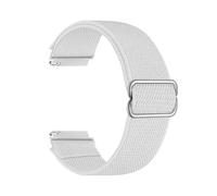 PIGLOLKINY Correa de nailon 20mm 22mm for Xiaomi Watch 5/S4 S3 S2, pulsera duradera transpirable for Redmi 5 Oneplus Lite-3(White,For other 20mm)