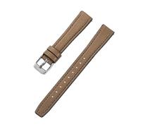 PIGLOLKINY Correa de reloj cuero vaca 10/12/14/16mm, pulsera ultrafina for mujeres For SEIKO SSVW165, For Lola Rose for herramienta(Light brown,12mm)