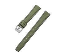 PIGLOLKINY Correa de reloj cuero vaca 10/12/14/16mm, pulsera ultrafina for mujeres For SEIKO SSVW165, For Lola Rose for herramienta(Light Green,10mm)