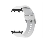 PIGLOLKINY Correa de reloj deportiva silicona for Huawei D2, pulsera inteligente for correa for transpirable(White)