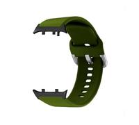 PIGLOLKINY Correa de reloj deportiva silicona for Huawei D2, pulsera inteligente for correa for transpirable(Army green)