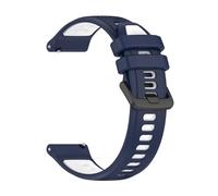 PIGLOLKINY Correa de reloj silicona 20 y 22mm for pulsera For Garmin D2 Air X15 Forerunner 570 265 255 165