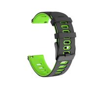 PIGLOLKINY Correa de reloj silicona 20 y 22mm for pulsera For Garmin D2 Air X15 Forerunner 570 265 255 165(Blue,1pcs 22mm)