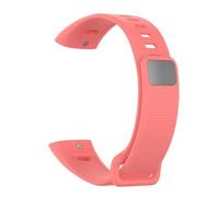 PIGLOLKINY Correa de reloj silicona for Huawei Band 2/Band2 Pro ERS-B19 pulsera ERS-B accesorios for inteligente(Pink)