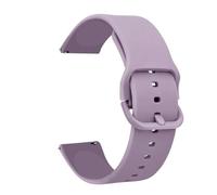 PIGLOLKINY Correa de silicona 20/22mm apta for Huawei Watch 3 4 Pro GT 46mm banda for Honor Magic pulsera(Light Purple,22mm)