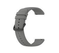 PIGLOLKINY Correa de silicona 20/22mm for Huawei Watch 4 GT3 GT2, banda inteligente for Garmin Venu Vivoactive 5 Forerunner 165 245 245M 645(Dark Gray,20mm)
