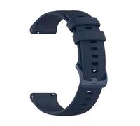 PIGLOLKINY Correa de silicona 20 y 22mm for Garmin Venu 3 Band Forerunner 265 255 245 165 for cinturón 2 Plus(Coal Black,20mm)