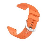 PIGLOLKINY Correa de silicona 20mm y 22mm compatible for Garmin Forerunner 265 255 165 570/Vívoactive 6 5 3 Music/Venu 4 2/D2 Air X15(Orange1,1pcs 20mm)