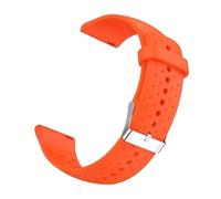 PIGLOLKINY Correa de silicona 20mm y 22mm compatible for Garmin Forerunner 265 255 165 570/Vívoactive 6 5 3 Music/Venu 4 2/D2 Air X15(Orange,1pcs 22mm)