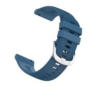 PIGLOLKINY Correa de silicona 20mm y 22mm compatible for Garmin Forerunner 265 255 165 570/Vívoactive 6 5 3 Music/Venu 4 2/D2 Air X15(Blue1,1pcs 22mm)