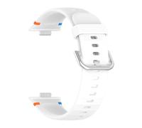 PIGLOLKINY Correa de silicona deportiva suave for Huawei Watch Fit 4 Pro 3, pulsera repuesto for reloj 4pro(White,For Huawei Fit 4)