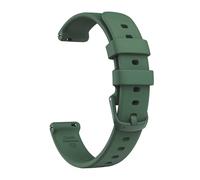 PIGLOLKINY Correa de silicona for Garmin Lily 2 Lila/blanco ondulado/morado Roland Origin Sport Strap(Pine green)