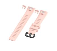 PIGLOLKINY Correa de silicona for Huawei Band 4 Pro TER-B29S, pulsera for 3 TER-B09/Band TER-B29(Light Pink)