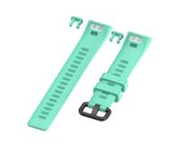 PIGLOLKINY Correa de silicona for Huawei Band 4 Pro TER-B29S, pulsera for 3 TER-B09/Band TER-B29(Mint Green)