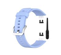 PIGLOLKINY Correa de silicona for Huawei Watch Fit (TIA-B09/B19) Banda reloj inteligente(Light Blue)