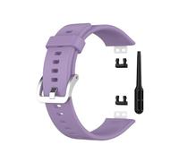 PIGLOLKINY Correa de silicona for Huawei Watch Fit (TIA-B09/B19) Banda reloj inteligente(Purple)