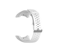 PIGLOLKINY Correa de silicona for reloj deportivo For Polar M400 M430, repuesto pulsera deportiva for herramienta(White)