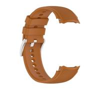 PIGLOLKINY Correa de silicona for reloj For Oppo X X2, pulsera for inteligente For OnePlus 2 3 2R(Brown,For OPPO Watch X)
