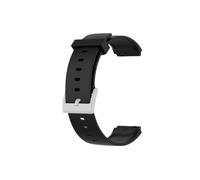 PIGLOLKINY Correa de silicona for reloj inteligente For Mibro GS, pulsera deportiva, accesorios cinturón ajustables(Black)
