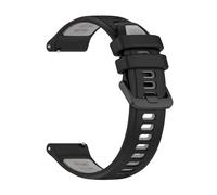 PIGLOLKINY Correa deportiva de goma for reloj For TicWatch Pro 3 Ultra E3 E2 S2 X GTW 2021, correa for inteligente, 22/20mm(White Light Pin,1pcs 20mm)