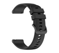PIGLOLKINY Correa deportiva de goma for reloj For TicWatch Pro 3 Ultra E3 E2 S2 X GTW 2021, correa for inteligente, 22/20mm(Red,1pcs 20mm)