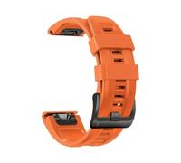 PIGLOLKINY Correa QuickFit de 22mm 26mm for Garmin Descent G2 Instinct 3 E 45mm 50mm Fenix 8 7 7X/Tactix 7pro/pulsera Enduro(Orange 2,1PCS 26mm)