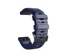PIGLOLKINY Correa QuickFit de 22mm 26mm for Garmin Descent G2 Instinct 3 E 45mm 50mm Fenix 8 7 7X/Tactix 7pro/pulsera Enduro(Midnight blue 1,1PCS 22mm)