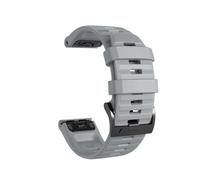 PIGLOLKINY Correa QuickFit de 22mm 26mm for Garmin Descent G2 Instinct 3 E 45mm 50mm Fenix 8 7 7X/Tactix 7pro/pulsera Enduro(Gray 1,1PCS 26mm)
