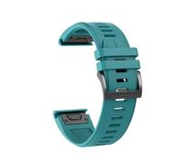 PIGLOLKINY Correa QuickFit de 22mm 26mm for Garmin Descent G2 Instinct 3 E 45mm 50mm Fenix 8 7 7X/Tactix 7pro/pulsera Enduro(Lake blue,1PCS 22mm)
