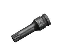 PIGLOLKINY Destornillador neumático de impacto for punta estrella 1/2", M5-M18, 12 puntas estriadas, 78 mm, herramienta reparación pernos y tornillos for el tapón drenaje del cárter aceite(M13)