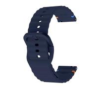 PIGLOLKINY For Garmin Approach J1/Venu 4 3 2 45mm/Forerunner 570 265 255 165/Vivoactive 6 5 pulsera de goma 20 22mm(Midnight blue,1pcs 22mm)