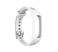PIGLOLKINY For Huawei Band 3E y 4E correa de muñeca for Honor 4 versión for correr pulseras inteligentes reloj pulsera silicona suave(White,For Huawei Band 4e)