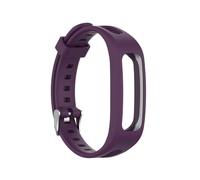 PIGLOLKINY For Huawei Band 3E y 4E correa de muñeca for Honor 4 versión for correr pulseras inteligentes reloj pulsera silicona suave(Purple,For Honor Band 4 Running)