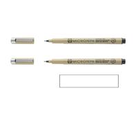 PIGMA MICRON SAKURA PN - Negro. 2pcs y 1 tarjeta