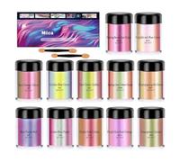 Pigment Powder - Natural Pearlescent Cosmetic Grade 12-bottle
