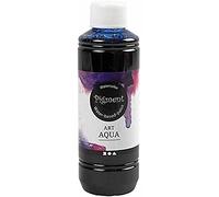 Pigmento Art Aqua, azul, apto para todo tipo de arte, limpia los pinceles después de su uso con agua, 250 ml