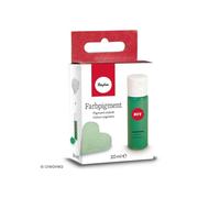 Pigmento coloreado para hormigón - Rayher - Verde pino - 20 ml - Creación personalizada - Polvo colorante