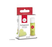 Pigmento colorido para hormigón - RAYHER - Verde tilo - 20 ml - Polvo para moldes - Creaciones personalizadas