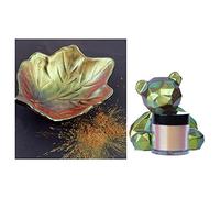 Pigmento de perla en polvo camaleónico para pintar mica que cambia de color para mantequilla corporal de resina, 10 polvos de mica camaleónica para resina epoxi para hacer brillo de labios rojo para