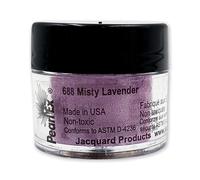 Pigmento en polvo Jacquard Pearl Ex, 3 gramos, lavanda brumosa. Mica suelta para resina epoxi, acuarelas, tinta caligr fica y arcilla. Pigmento e