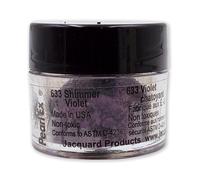 Pigmento en polvo Jacquard Pearl Ex, 3 gramos, violeta brillante. Mica suelta para resina epoxi, acuarelas, tintas caligr ficas y arcilla. Pigmen