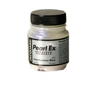 Pigmento Jacquard Pearl Ex, 0.5 oz, azul interferencia