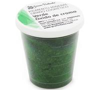 Pigmento Mineral Verde Óxido de Cromo Cosmético | Pigmento Natural para Maquillaje y Cosmética, Estable y de Calidad | Ideal para Jabones y Velas Naturales | 500 gr