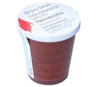 Pigmento para velas terracota | Colorante en polvo micronizado para ceras y parafinas | Colores vivos e intensos, sin migración | Rendimiento | 30 cc