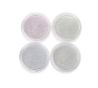 Pigmentos de perlas de mica para tinte de resina creativo, colorantes polarizados en polvo para jabón, resina, joyería, pigmento en polvo Fizzi Glow