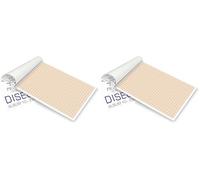 Pigna, Bloc de papel milimetrado, tamaño 23x33 cm., 10 hojas, paquete 1 (Paquete de 2)