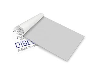 Pigna, Bloc de papel satinado, tamaño 24x33 cm, 10 hojas, gr.80, paquete 1